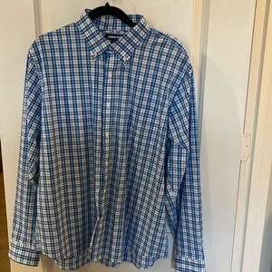 Land’s send Men Dress Shirt 16-16 1/2 Traditional Fit